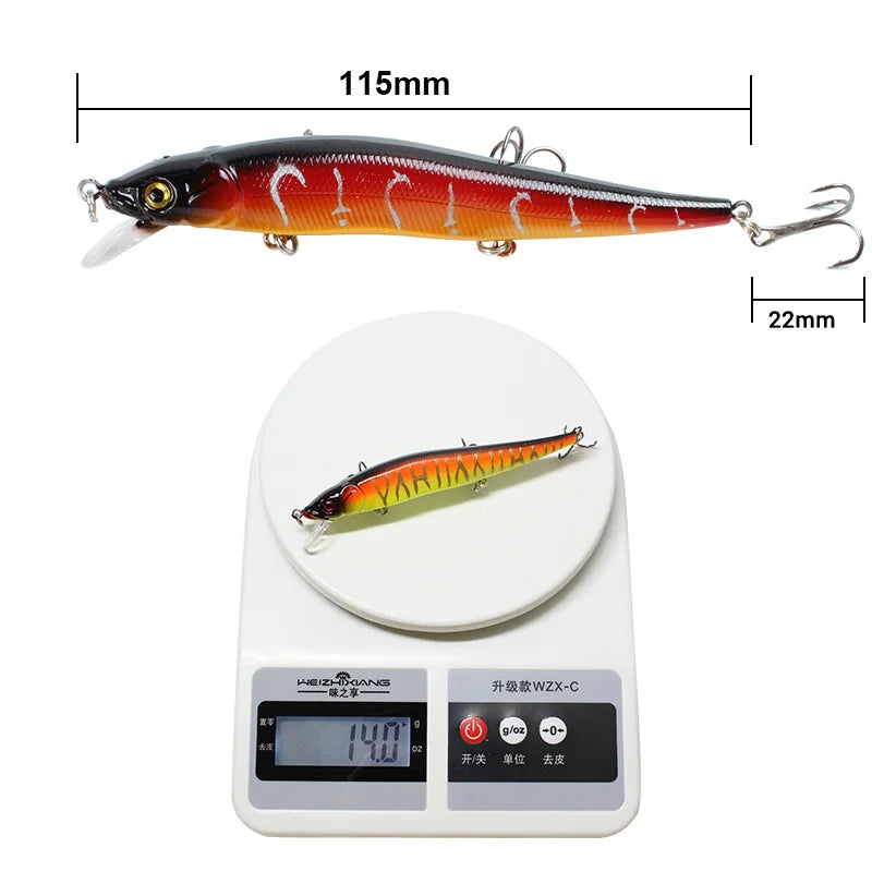 Lifelike Minnow Fishing Lure