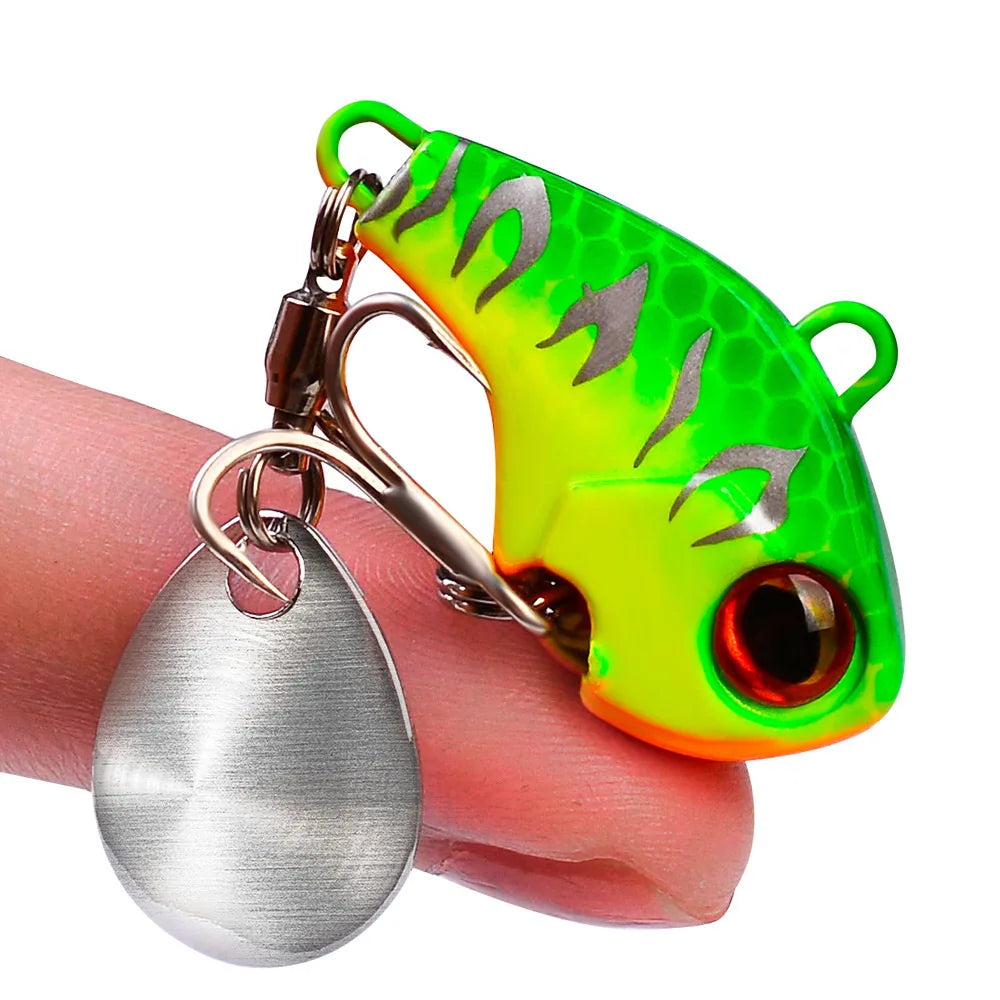 Vib Metal Spinner Lures