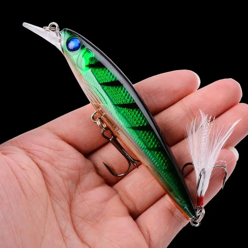 Laser Minnow Crankbait Lure