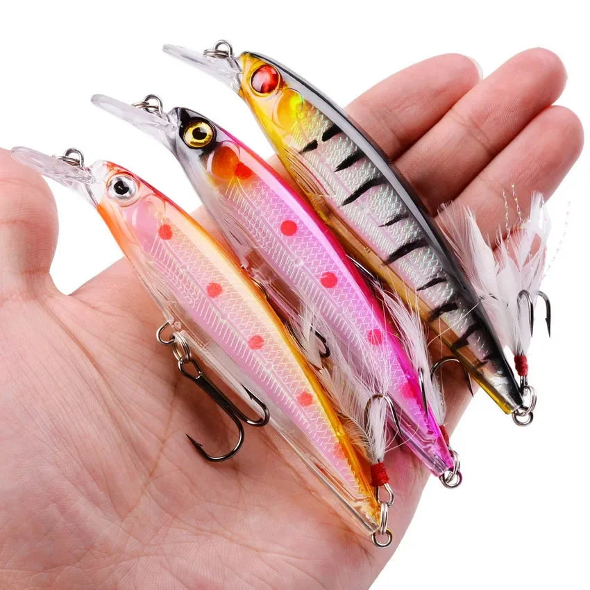 Laser Minnow Crankbait Lure