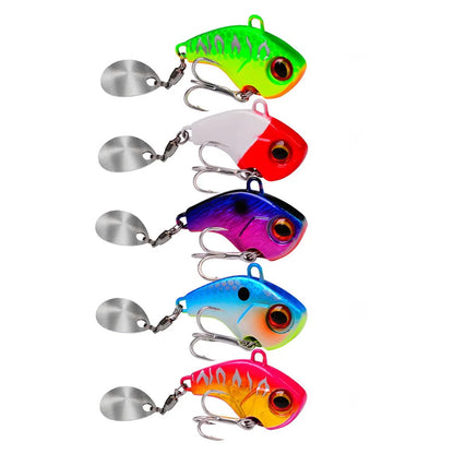 Vib Metal Spinner Lures