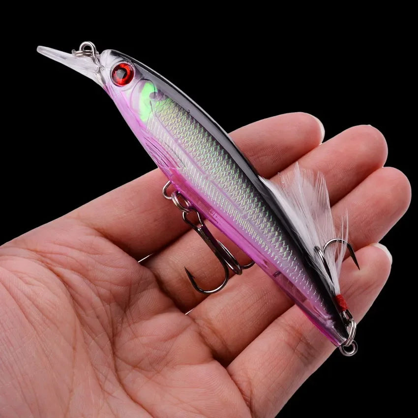 Laser Minnow Crankbait Lure